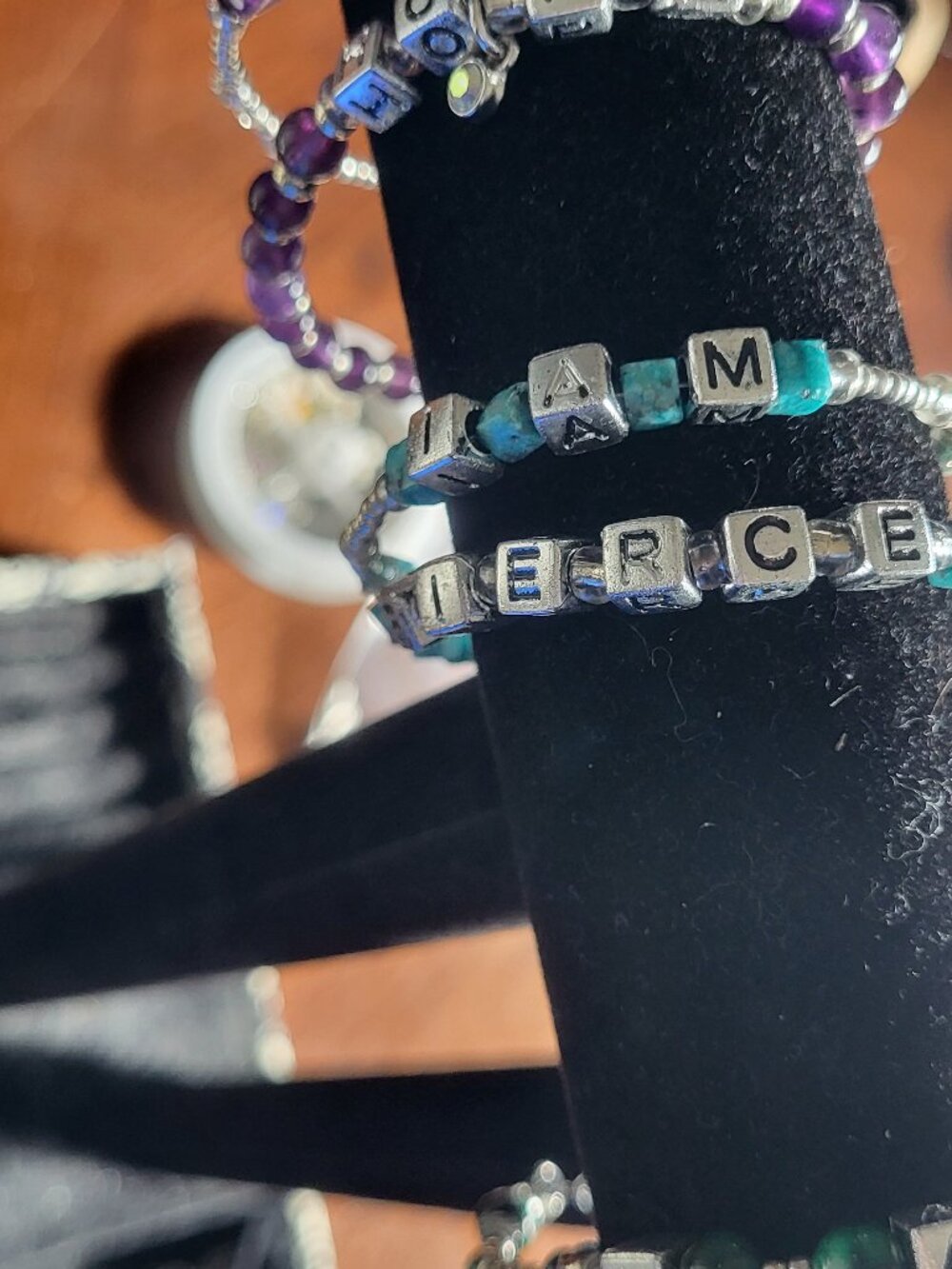 I Am Fierce 2 pc bracelet